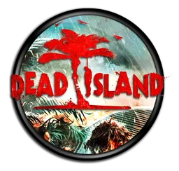 Dead Island Logo, Variante Icon, auf transparentem Hintergrund