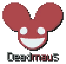 Deadmau5 logo, icon version, on a transparent background