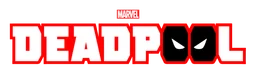 Deadpool logo, wordmark version, on a transparent background