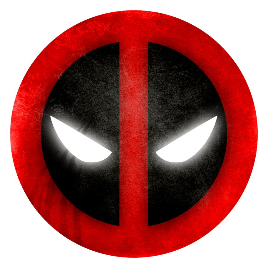 Deadpool logo on a transparent background