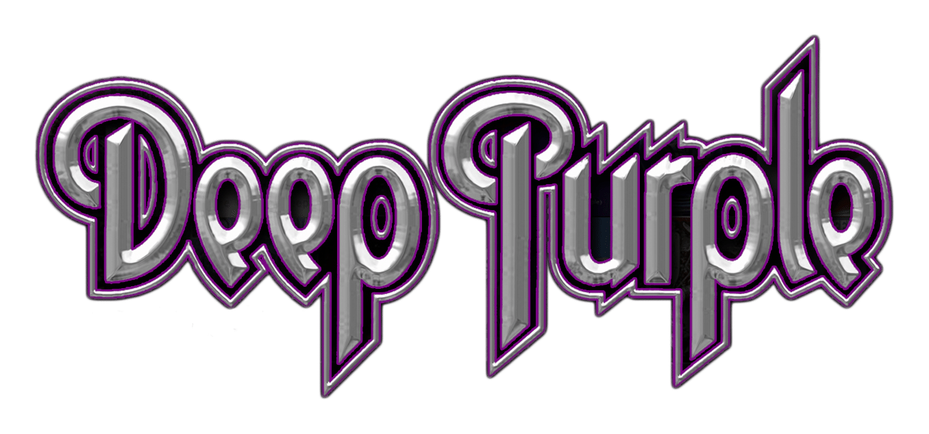 Deep Purple logo on a transparent background
