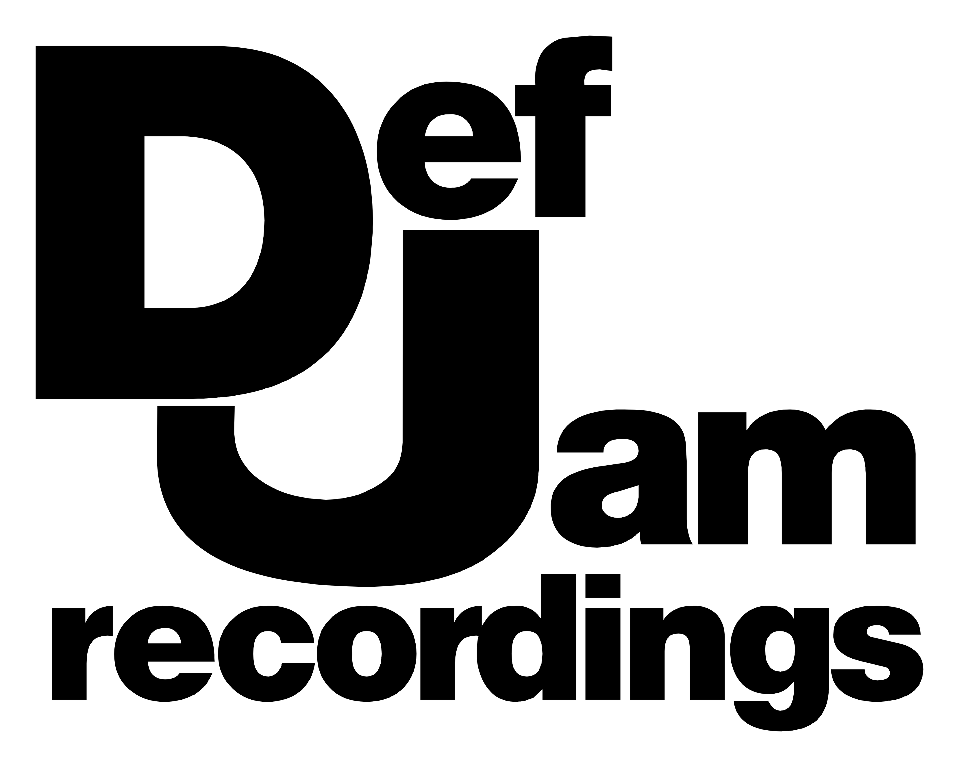 Def Jam logo on a transparent background
