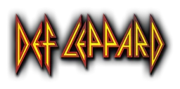 Def Leppard logo, horizontal version, on a transparent background