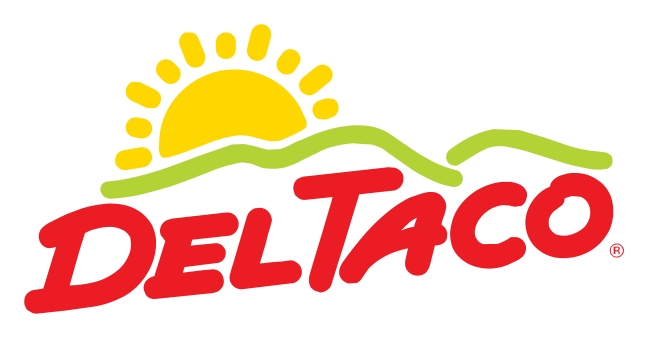 Del Taco Logo auf transparentem Hintergrund