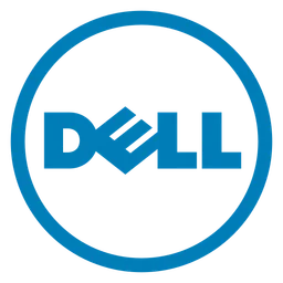 Dell logo, icon version, on a transparent background