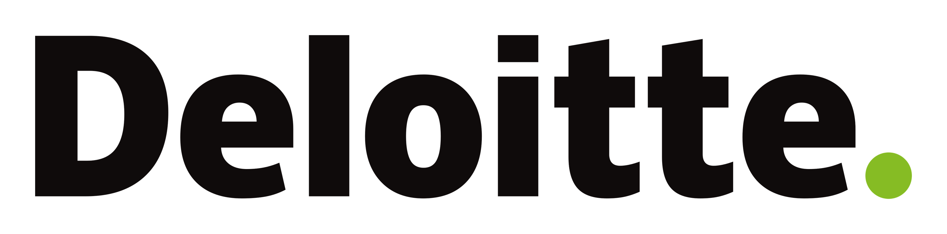 Deloitte logo on a transparent background