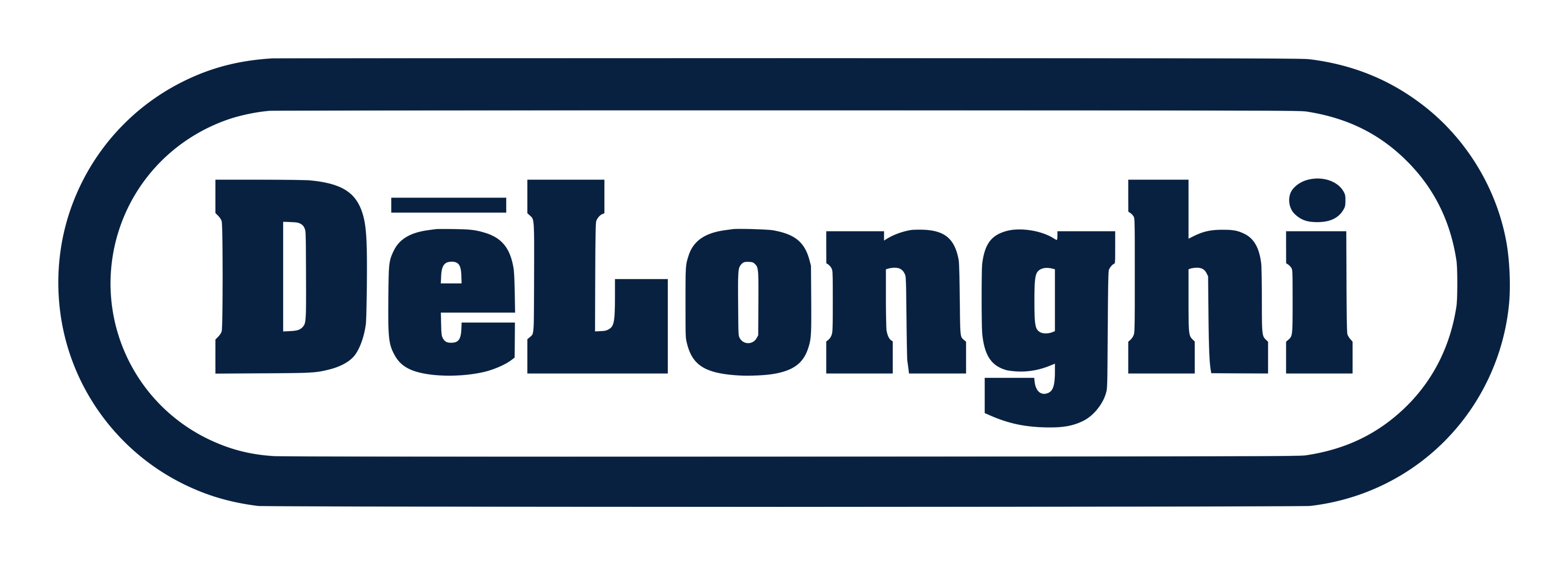 Delonghi logo on a transparent background