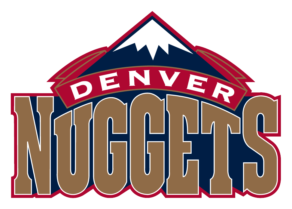 Denver Nuggets logo on a transparent background
