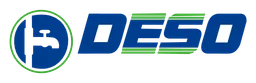 Deso logo, wordmark version, on a transparent background