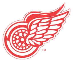Detroit Red Wings logo, icon version, on a transparent background