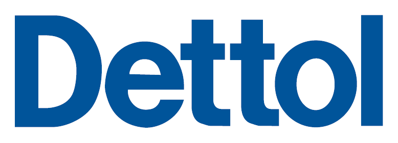 Dettol logo on a transparent background