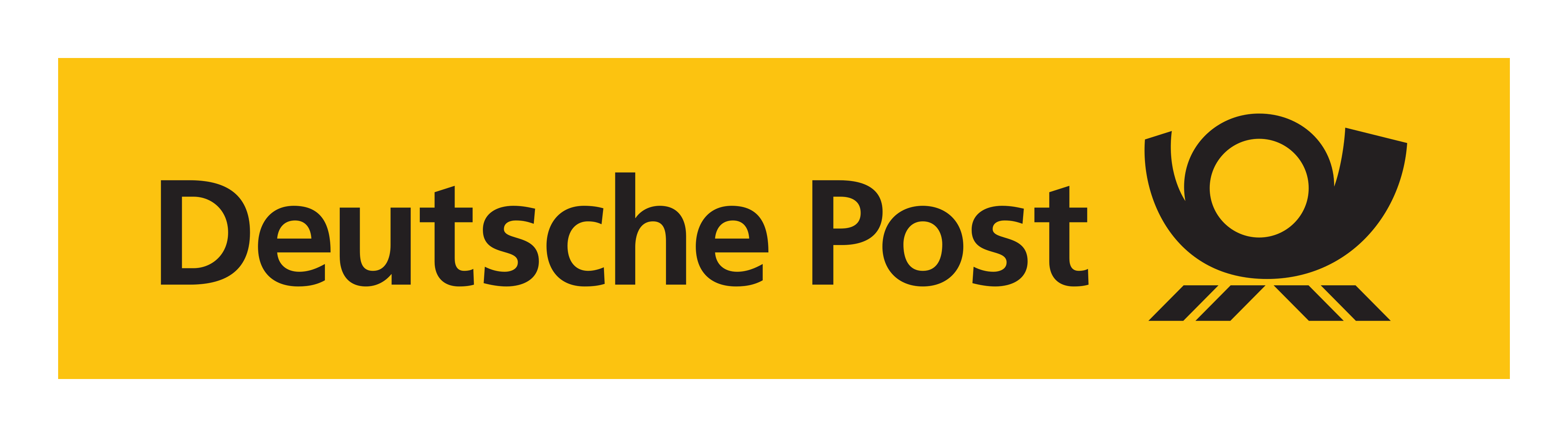 Deutsche Post logo on a transparent background