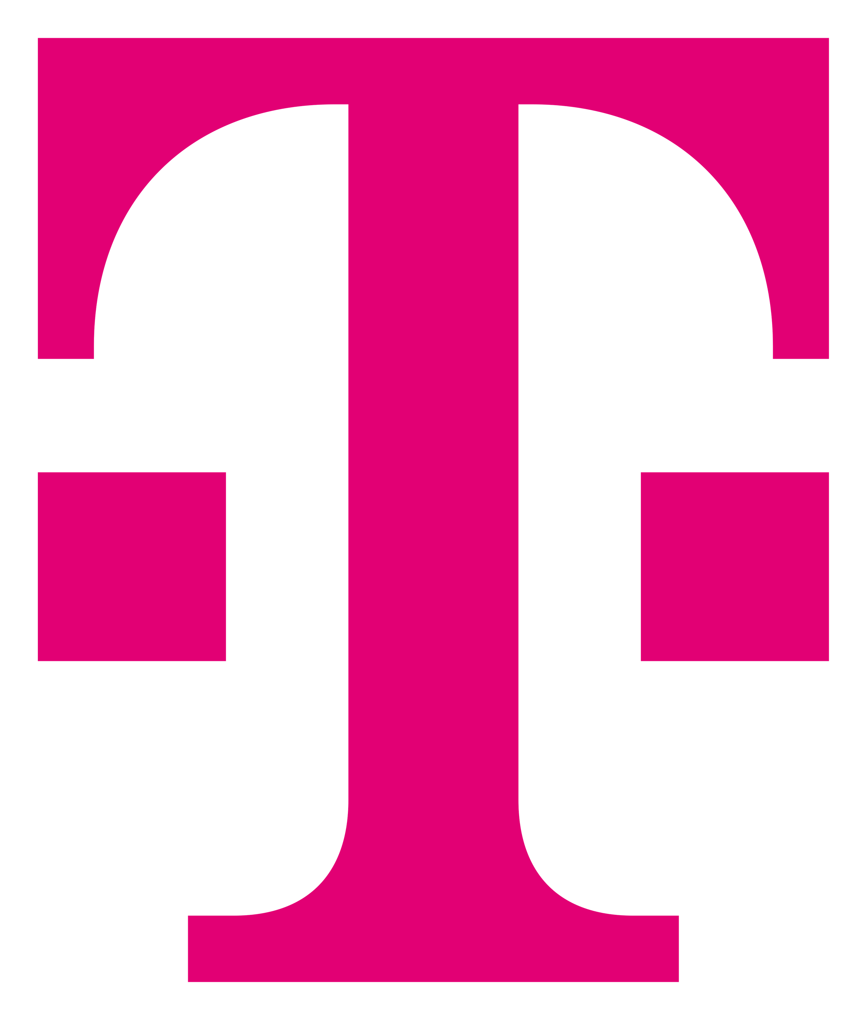 Deutsche Telekom logo on a transparent background