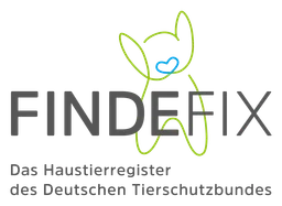 Deutsche Tierschutzbund logo, horizontal version, on a transparent background
