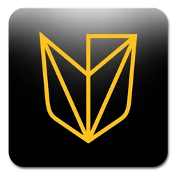 Devry University logo, icon version, on a transparent background