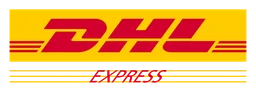 DHL Com logo, wordmark version, on a transparent background