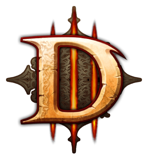 Diablo logo, icon version, on a transparent background