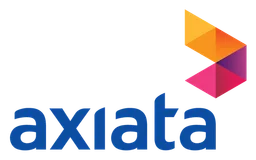 Dialog Axiata logo, horizontal version, on a transparent background