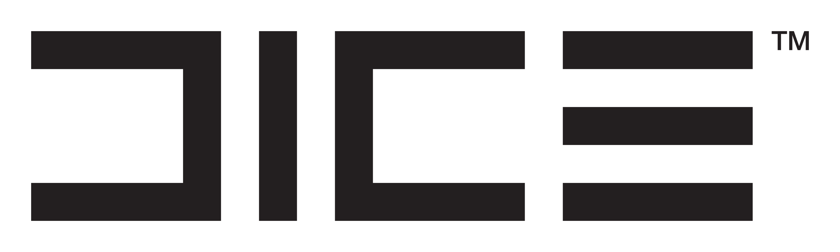 Dice logo on a transparent background