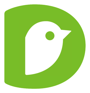 Dicos logo, icon version, on a transparent background