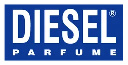 Diesel logo, horizontal version, on a transparent background