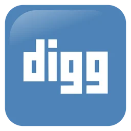 Digg logo, icon version, on a transparent background