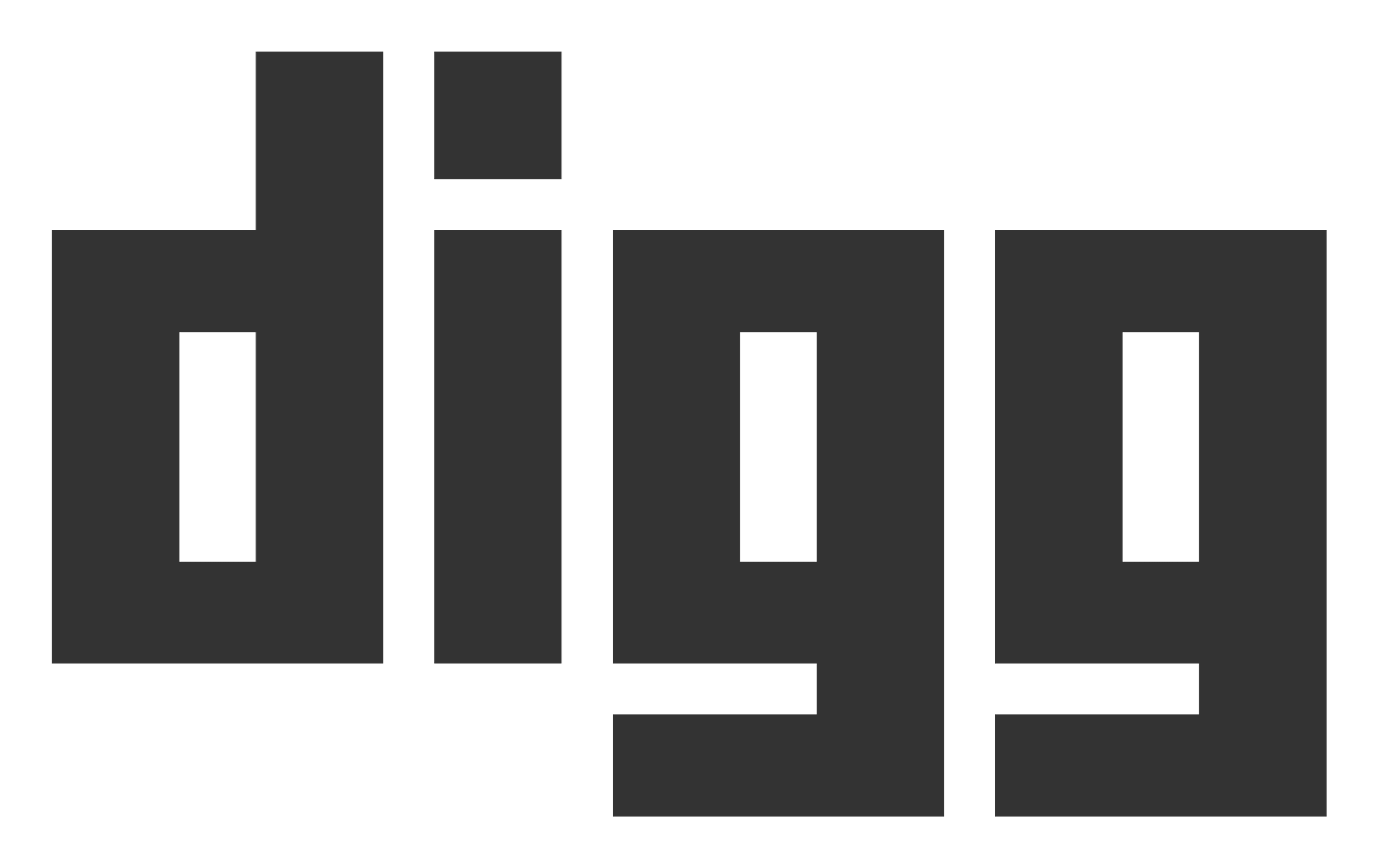 Digg logo on a transparent background