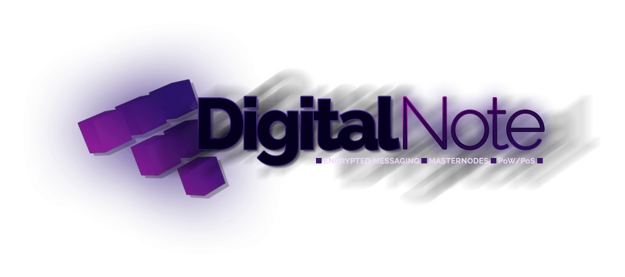 Digitalnote logo on a transparent background