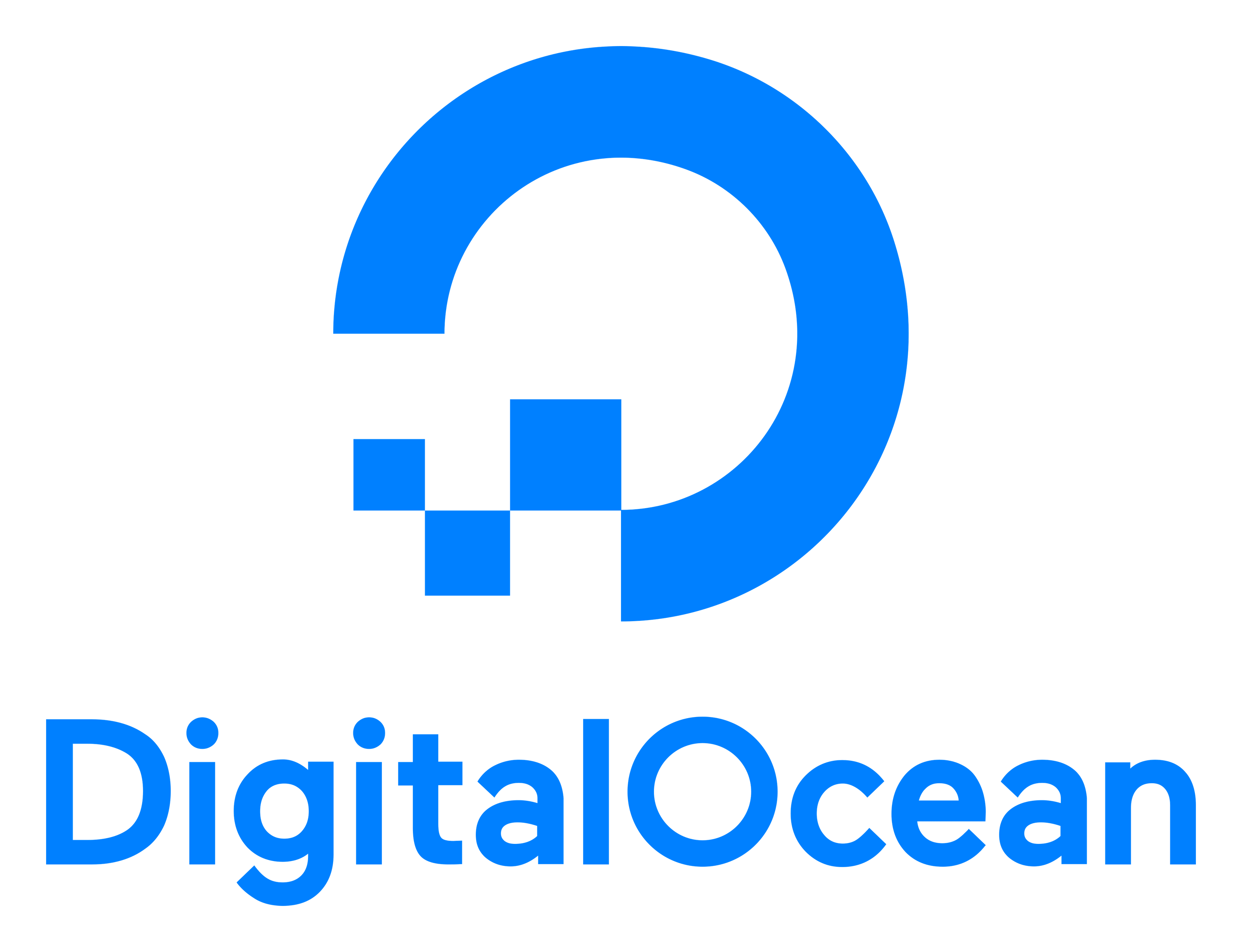 Digitalocean logo on a transparent background