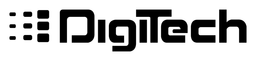 Digitech logo, black wordmark version, on a transparent background