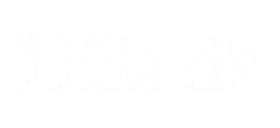 Dillards logo, white wordmark version, on a transparent background