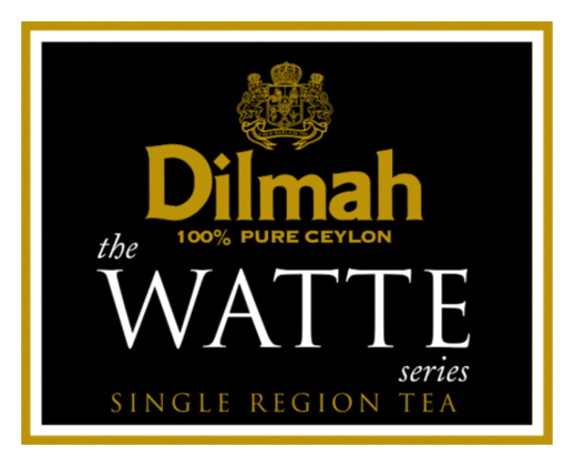 Dilmah logo on a transparent background