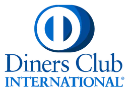 Diners Club International Logo, Variante horizontal, auf transparentem Hintergrund