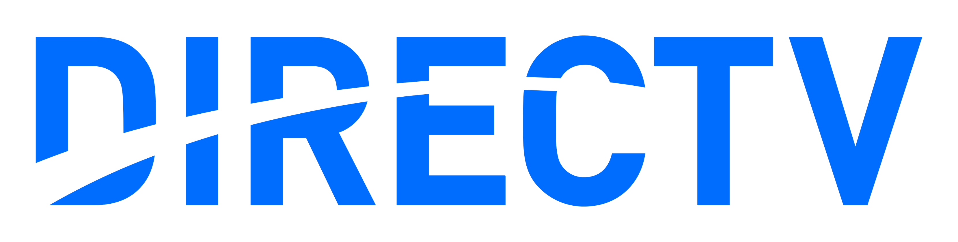 Directv logo on a transparent background
