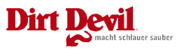Dirt Devil logo, wordmark version, on a transparent background