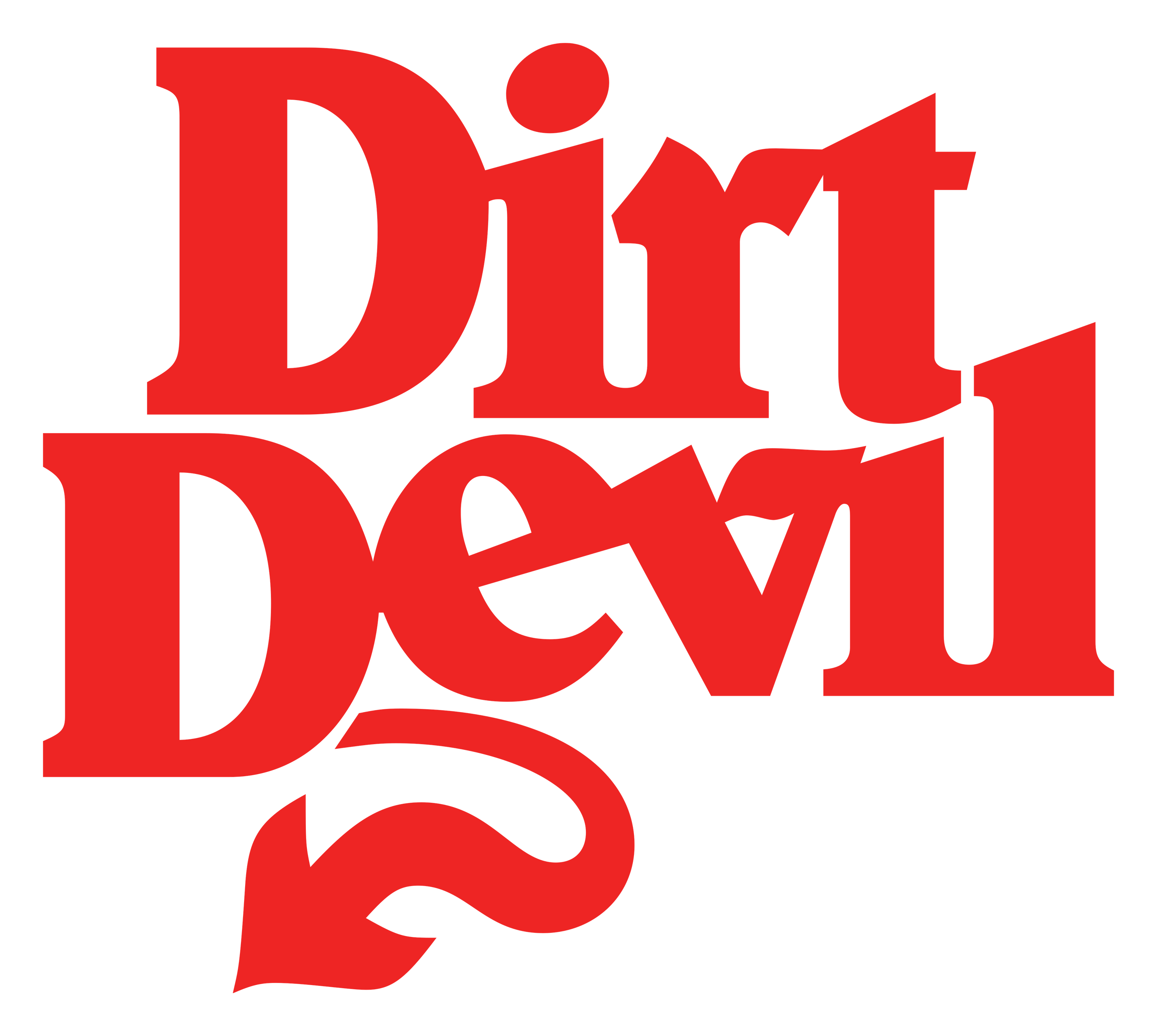Dirt Devil logo on a transparent background
