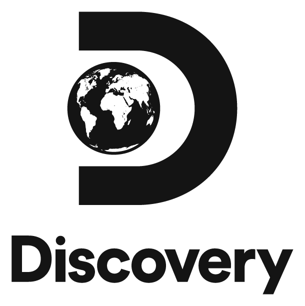 Discovery Logo, Variante Icon schwarz, auf transparentem Hintergrund