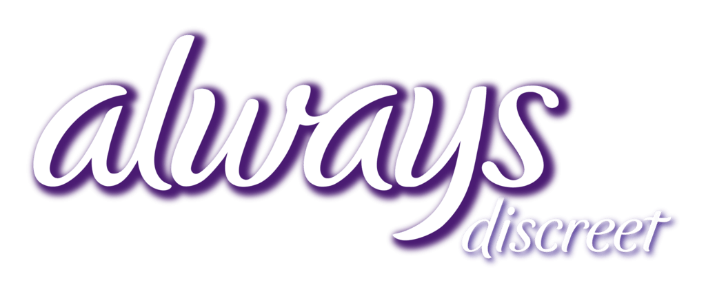 Logo da Discreet em fundo transparente