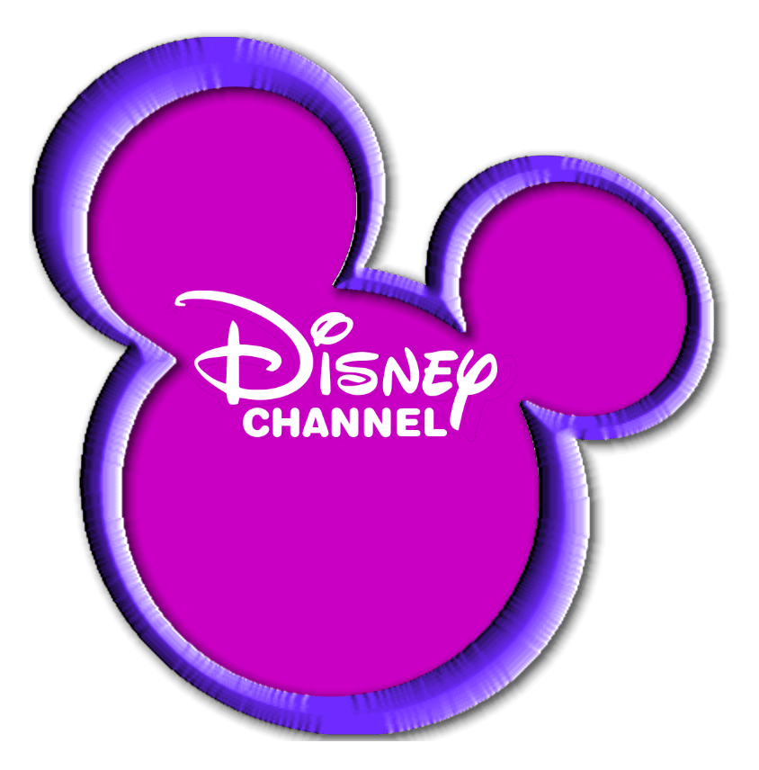 Disney Channel logo, icon version, on a transparent background