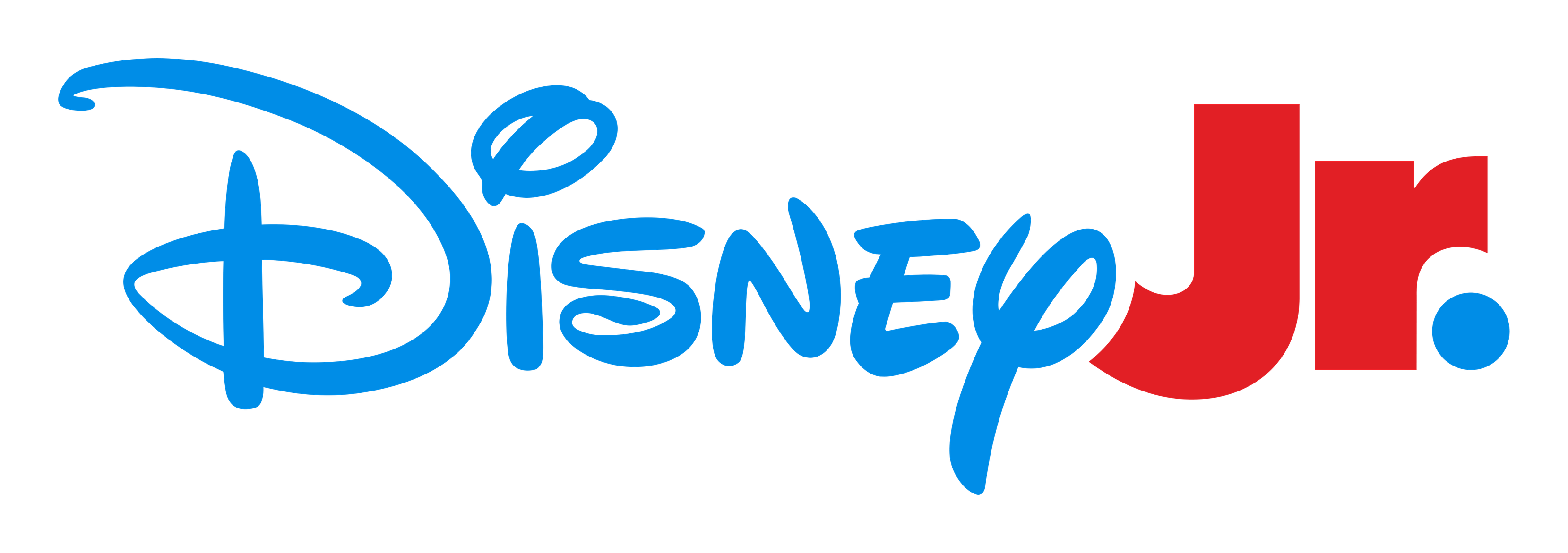 Disney Junior Logo auf transparentem Hintergrund