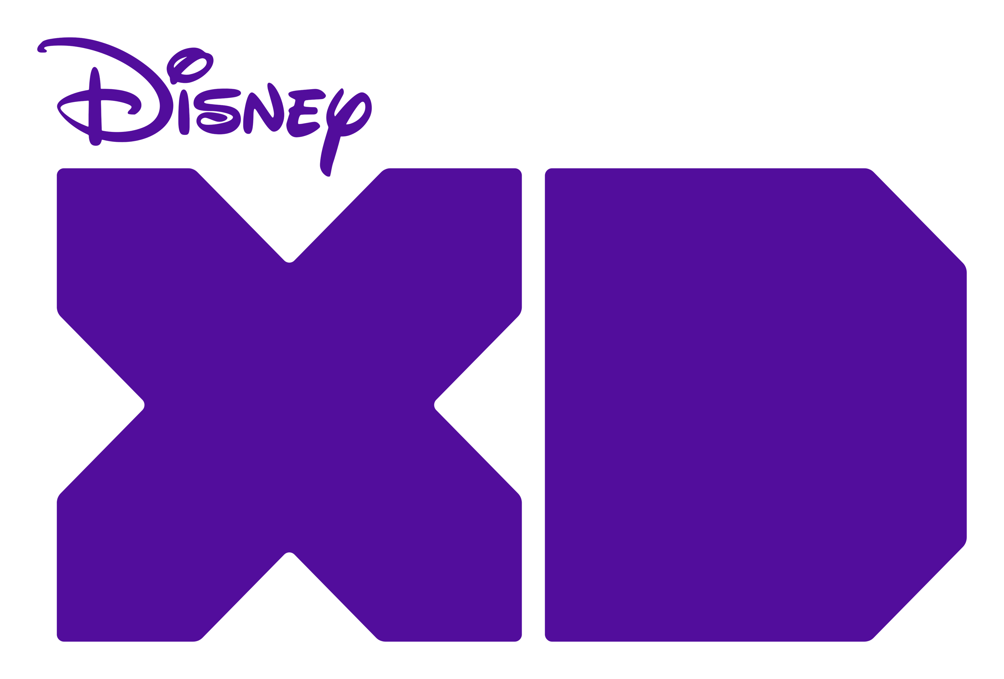 Disney XD logo on a transparent background