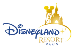 Disneyland Paris logo, horizontal version, on a transparent background