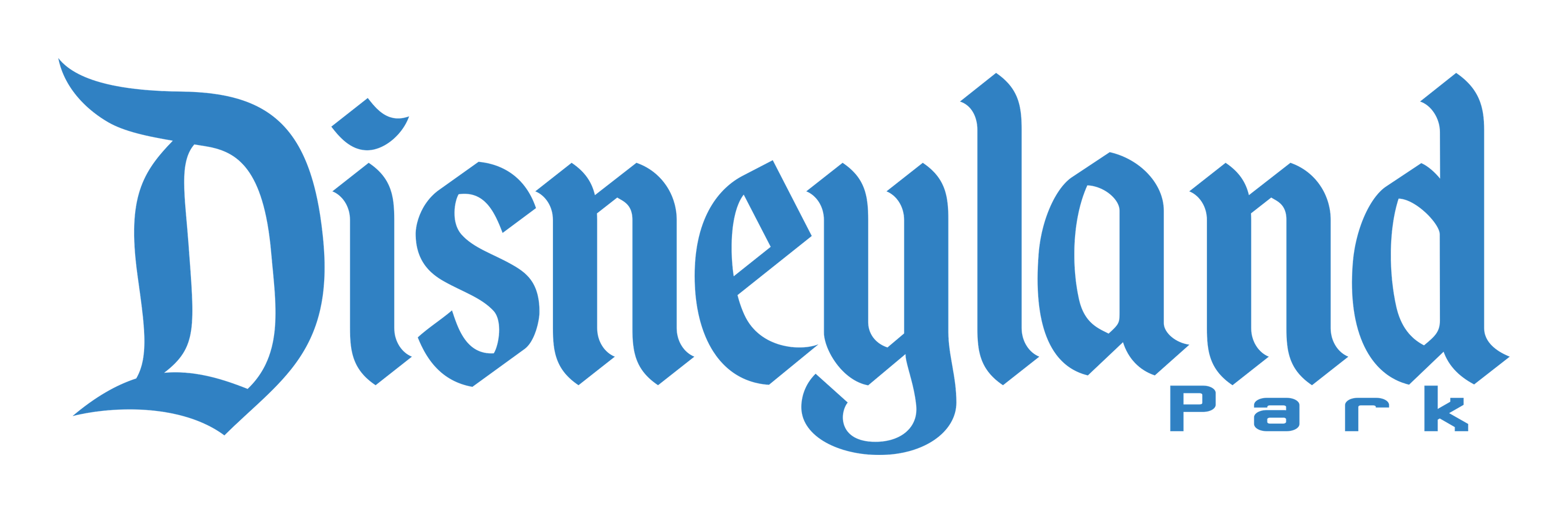 Logo da Disneyland em fundo transparente