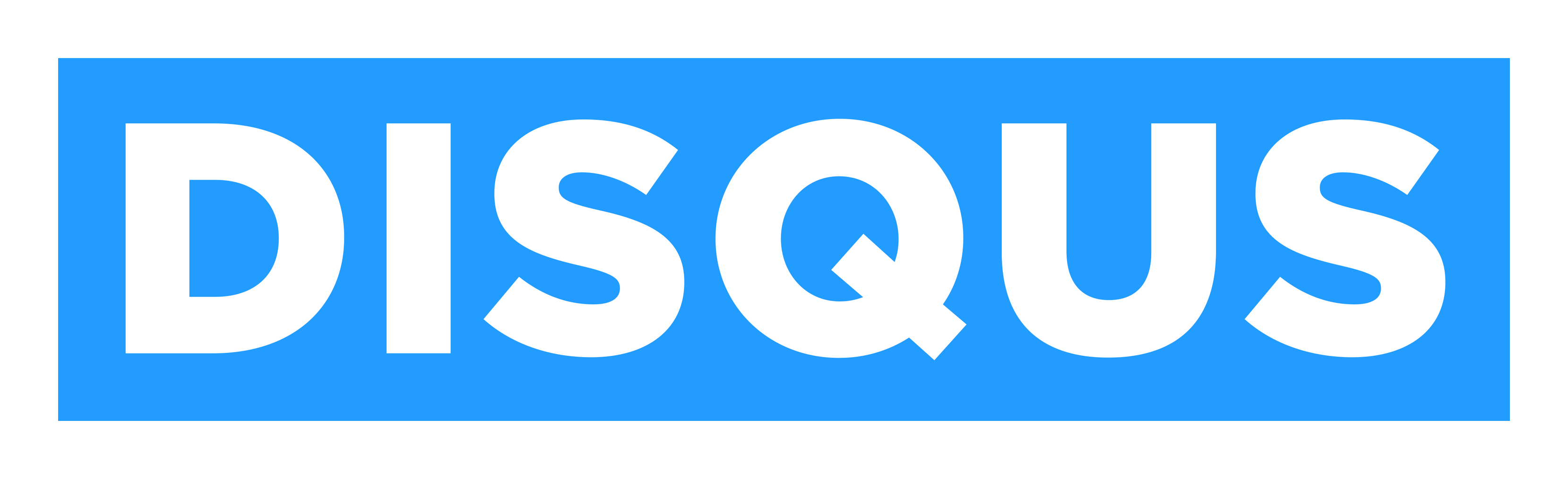 Logo Disqus sur fond transparent