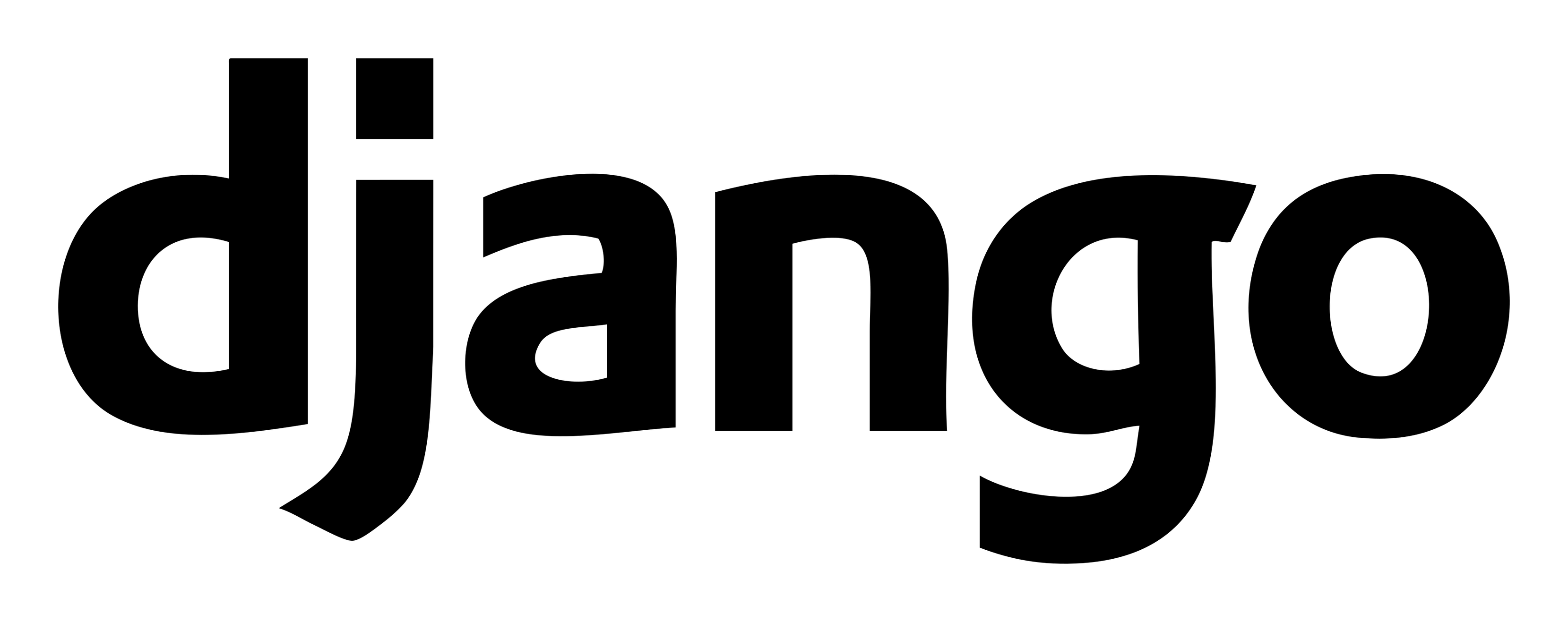 Django logo on a transparent background