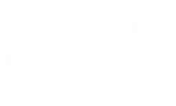 Dji logo, white version, on a transparent background