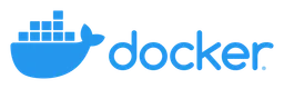 Dockers logo, wordmark version, on a transparent background