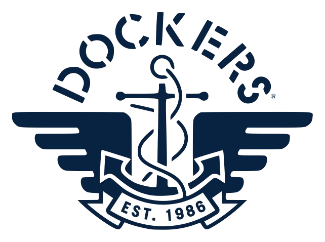 Dockers logo on a transparent background