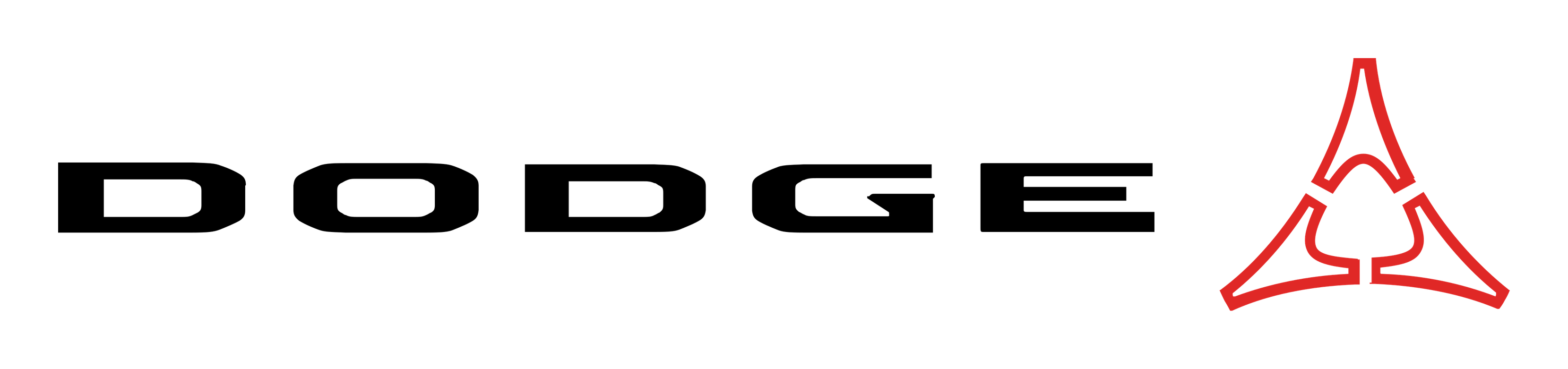Dodge logo on a transparent background