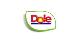 Dole logo, horizontal version, on a transparent background